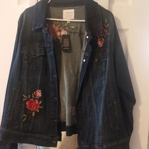 NWT Torrid denim jacket
